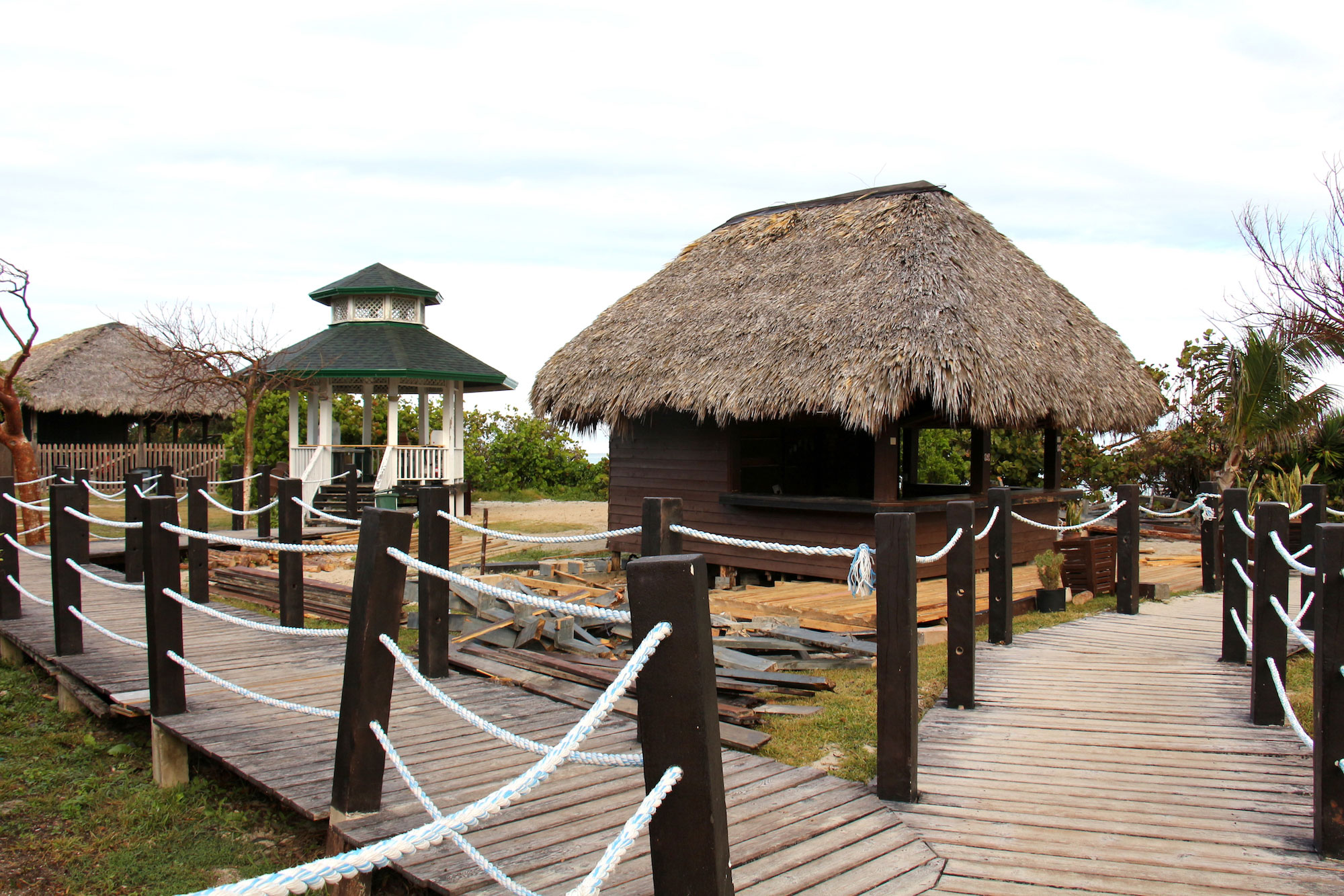 Dommages causés par Irma au Ocean Varadero El Patriarca