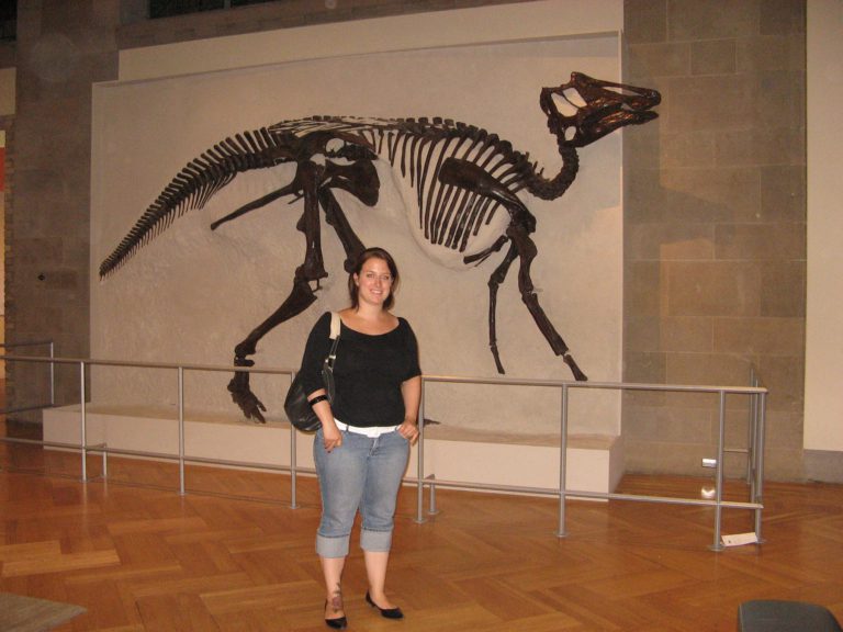 Moi au Royal Ontario Museum en 2007