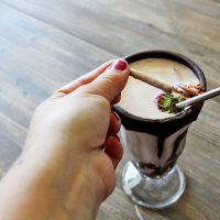 Milkshake chocolat & banane