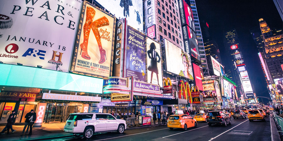 Image à la une : spectacle Broadway pas cher