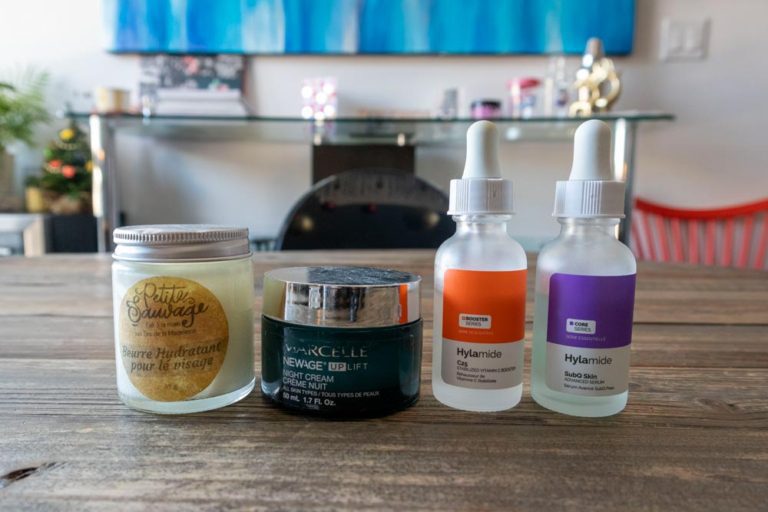 Crèmes et sérums que j'utilise en ce moment