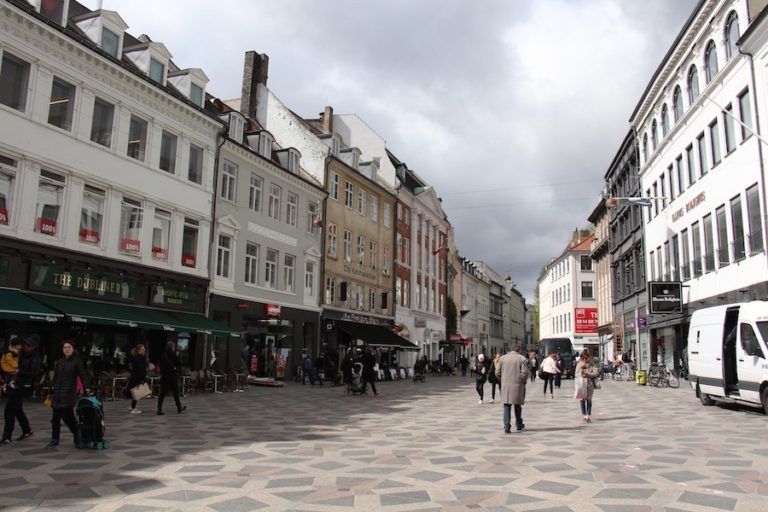 Rue piétonne de Copenhague