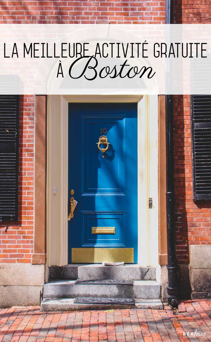 Image pour Pinterest : gratuit à boston