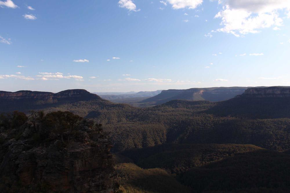 Blue Mountains au Golden Hour