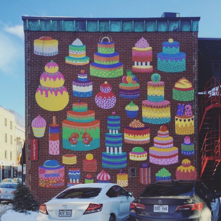 Murale sur la rue Amherst