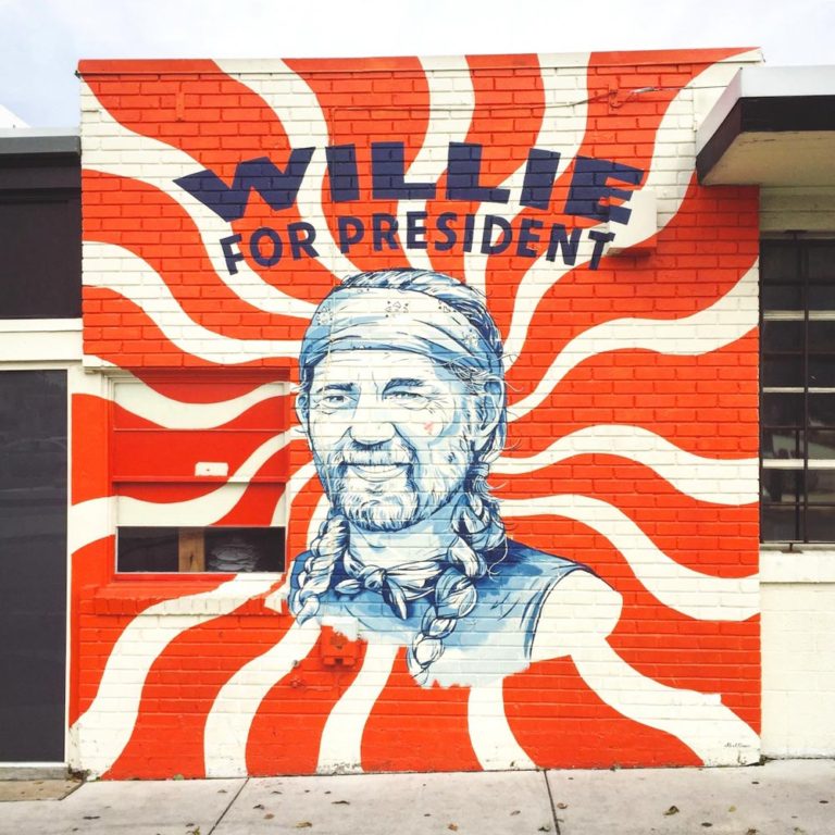 Murale Willie for president