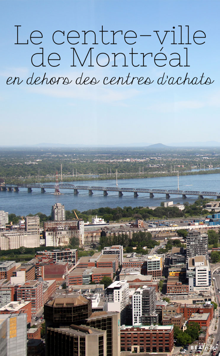 Image pour Pinterest : quoi faire au centre-ville de Montréal