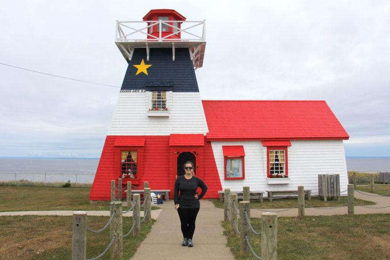 Moi dans la Péninsule acadienne