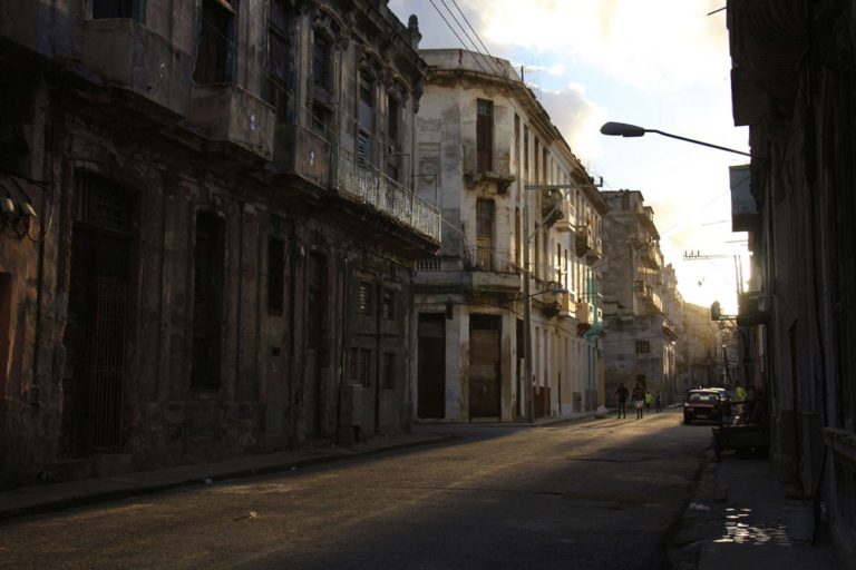Centro Habana au coucher du soleil