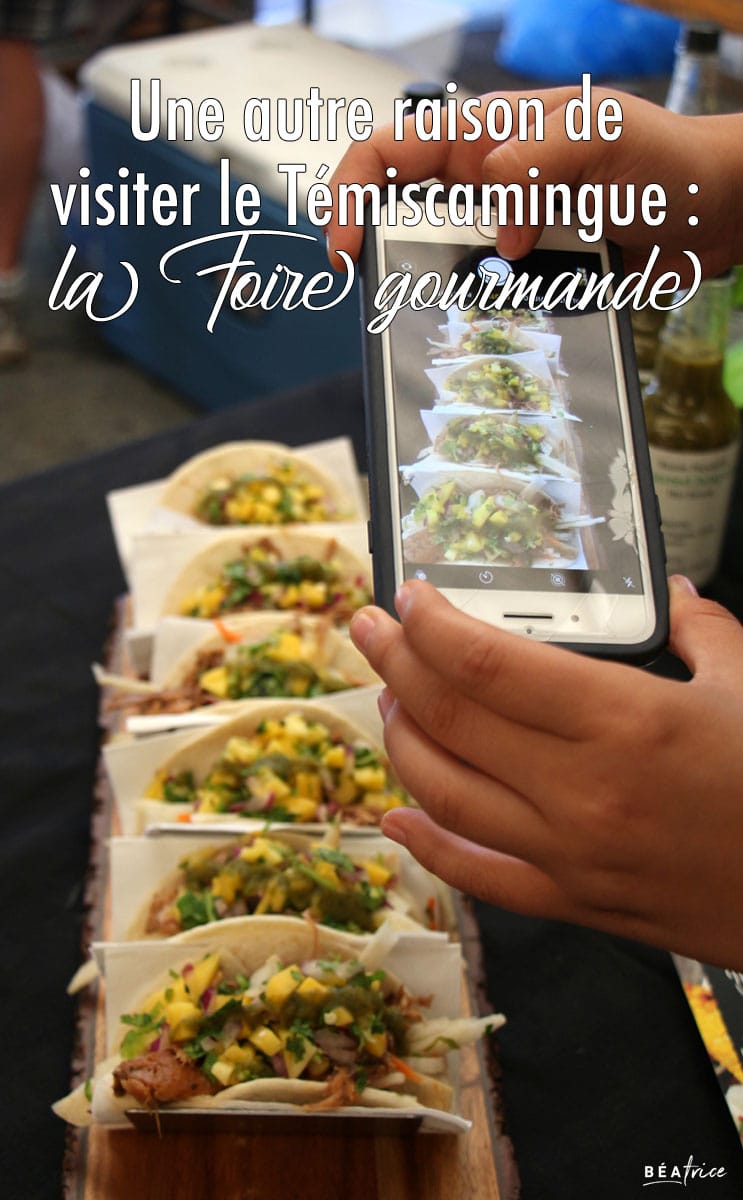 Image pour Pinterest : Foire gourmande Abitibi-Témiscamingue