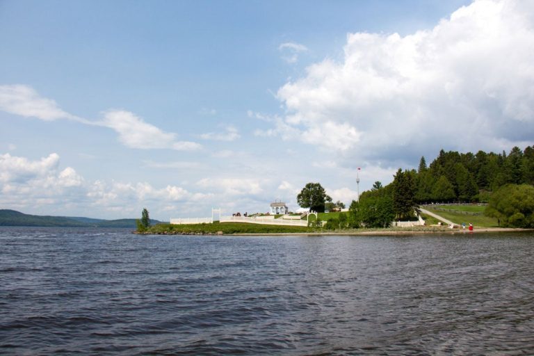 Fort Témiscamingue vu du lac