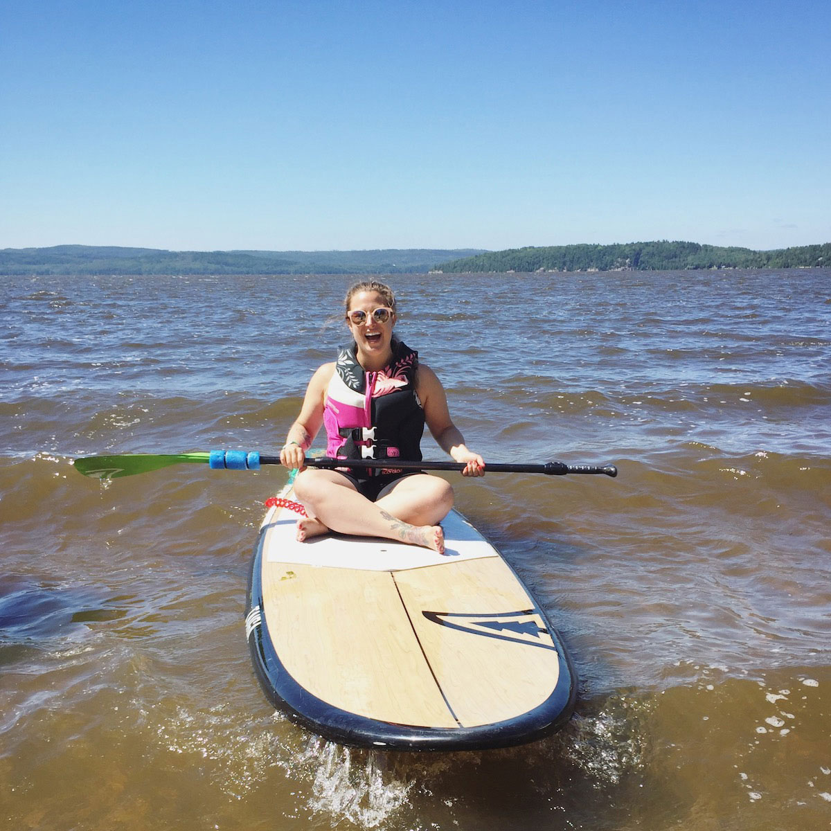 SUP sur le lac Témiscamingue
