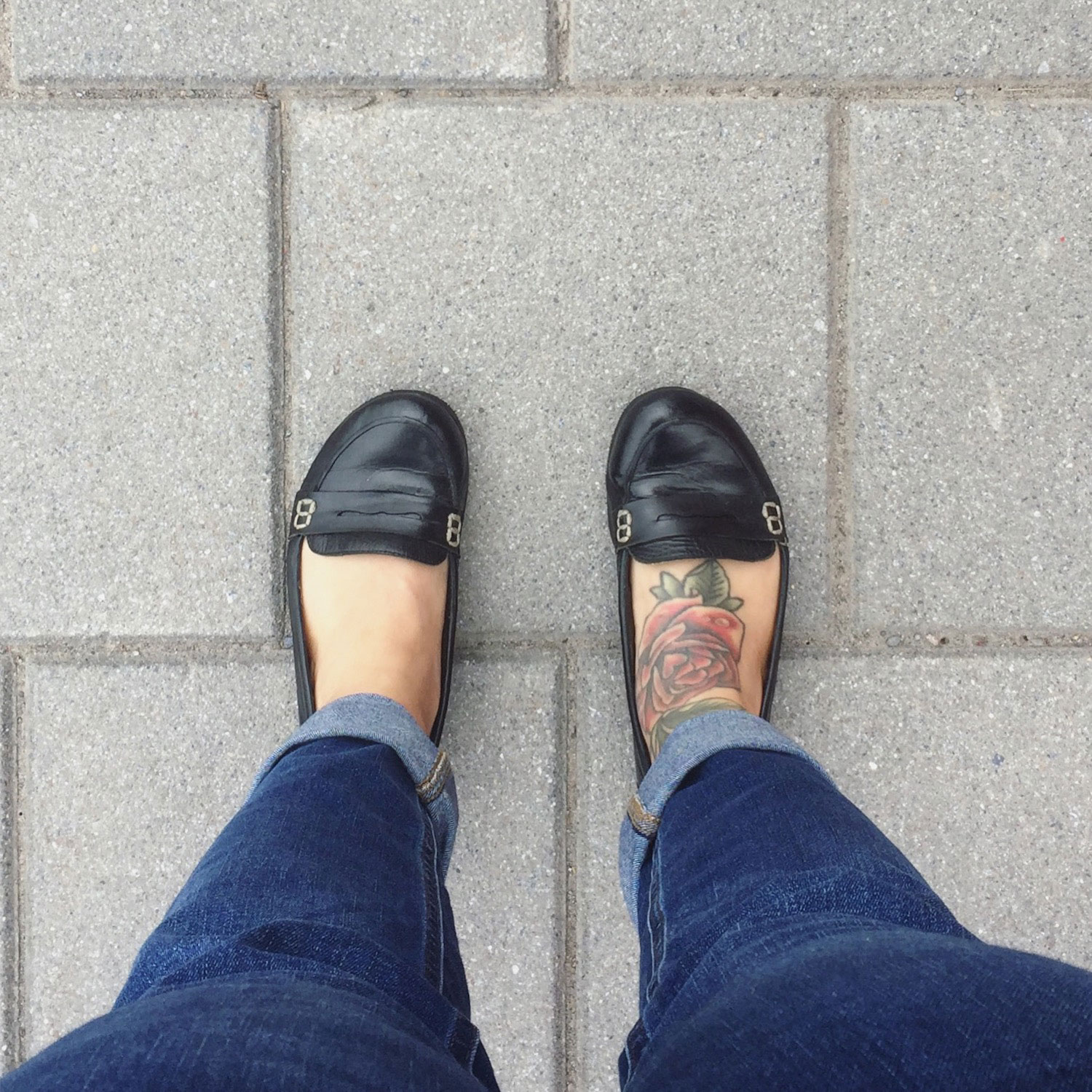 Moi avec des jeans du Reitmans