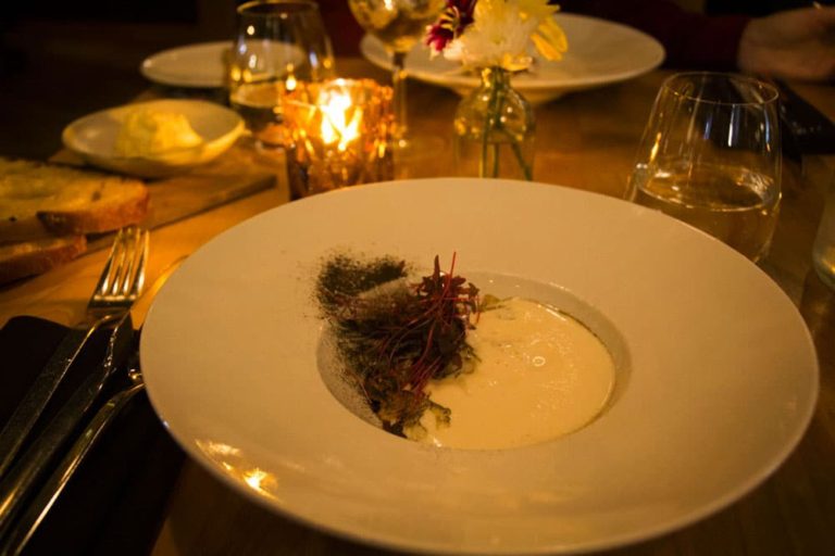Velouté de céleri-rave lors de MTL à Table