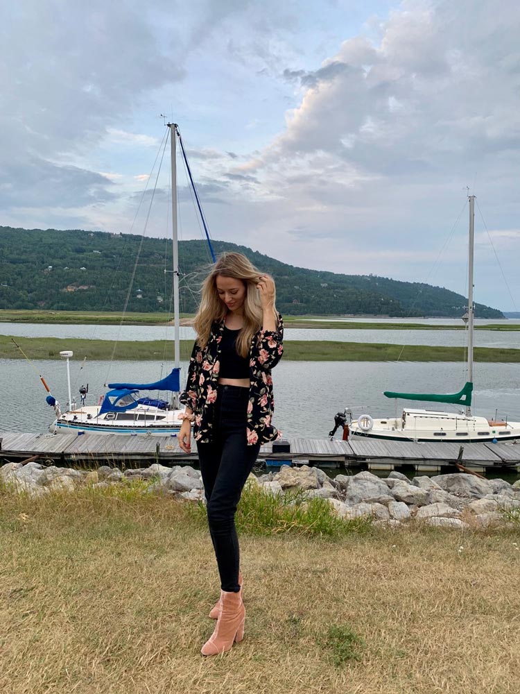 Léa Jarry au Boisé du Quai