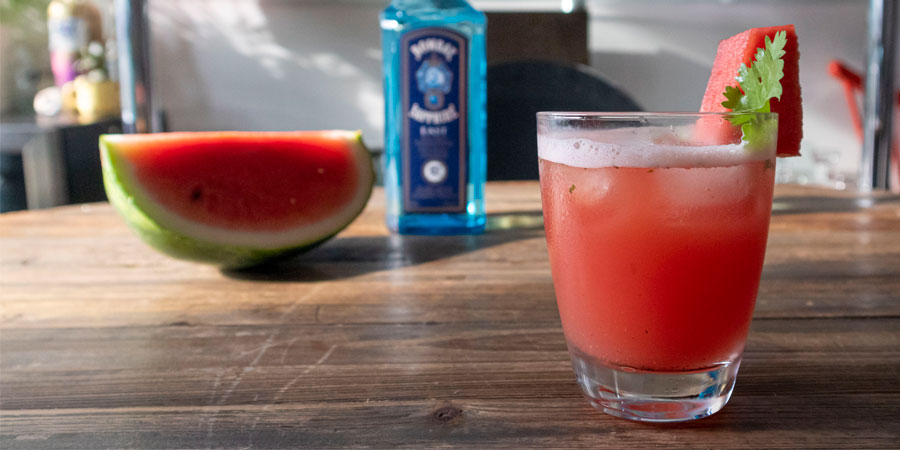 Image à la une : cocktail au gin