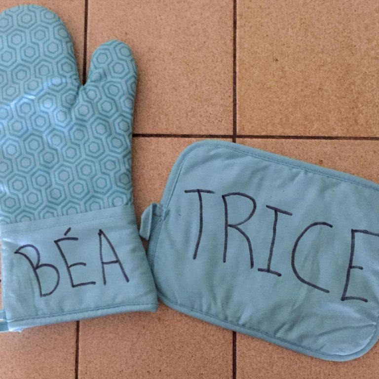 Mes gants de cuisine