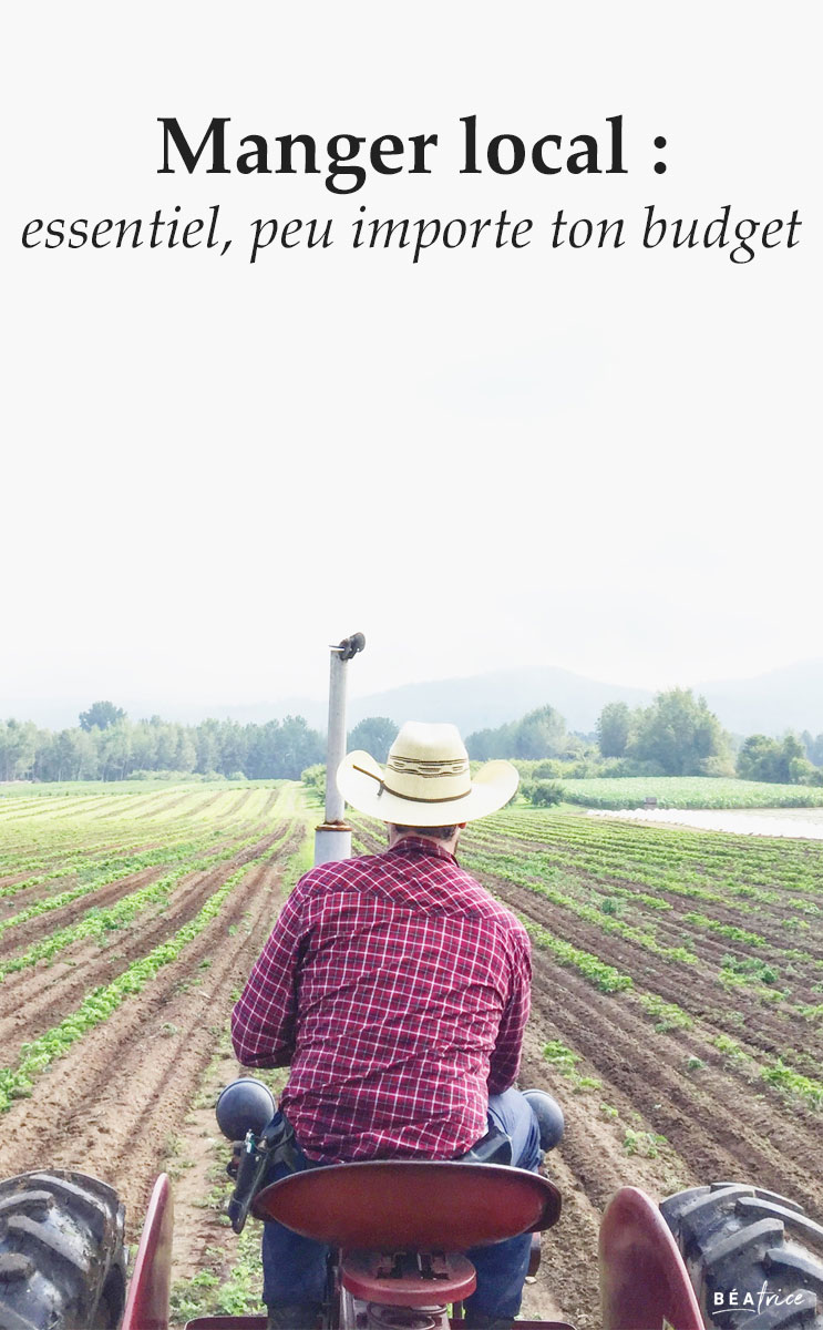 Image pour Pinterest : manger local