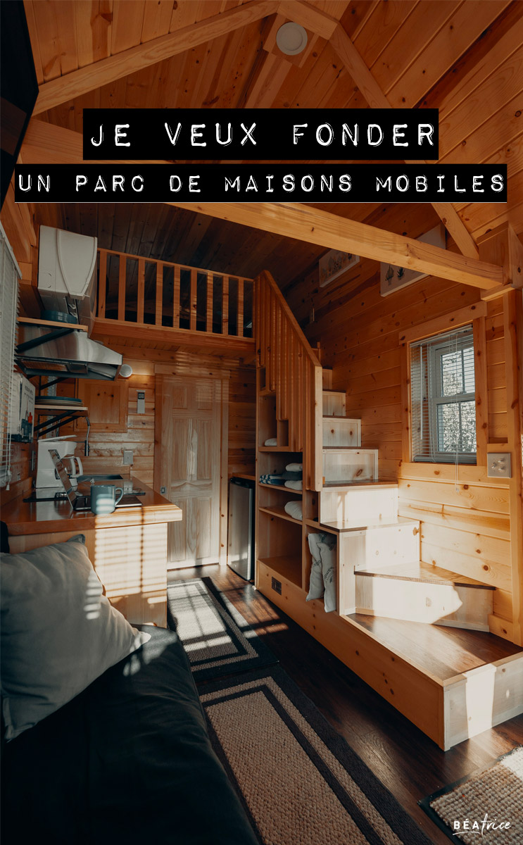 Image pour Pinterest : maison modulaire mobile