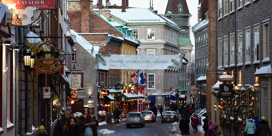 Image à la une : Marchés de Noël Québec