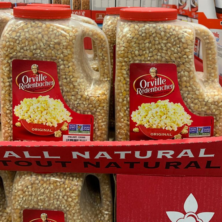 Grains de popcorn Orville Redenbacher au Costco