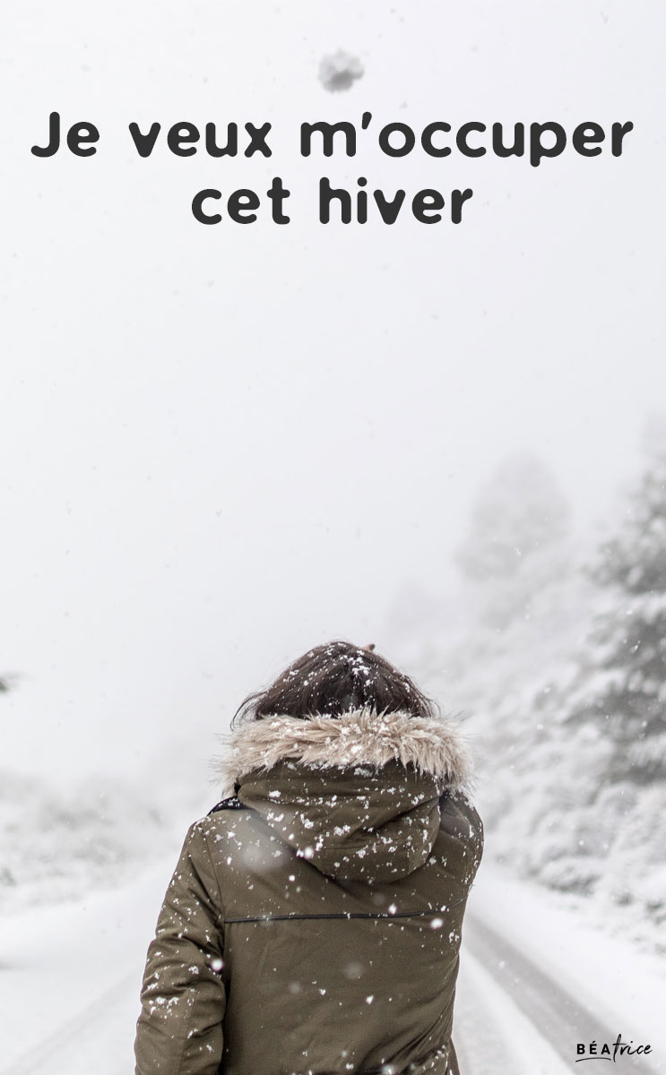 Image pour Pinterest : quoi faire l'hiver