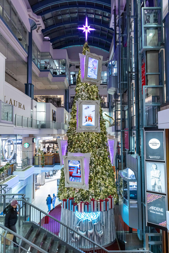 Sapin de la Place Montréal Trust