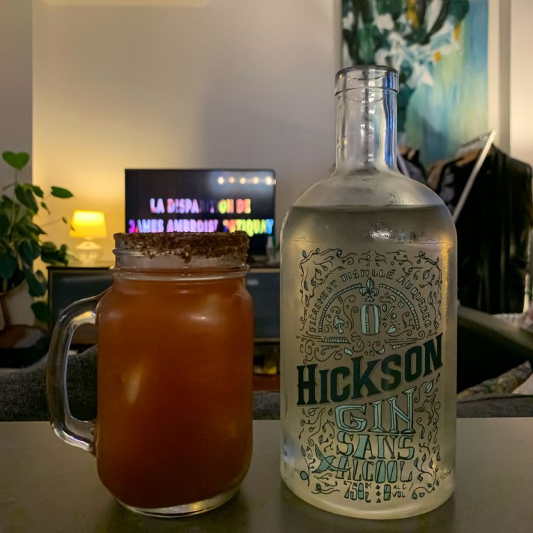 Gin sans alcool Hickson et Bloody Caesar
