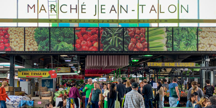 Image &agrave; la une : March&eacute; Jean-Talon
