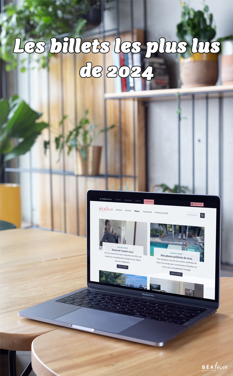 Image pour Pinterest : Billets les plus lus 2024