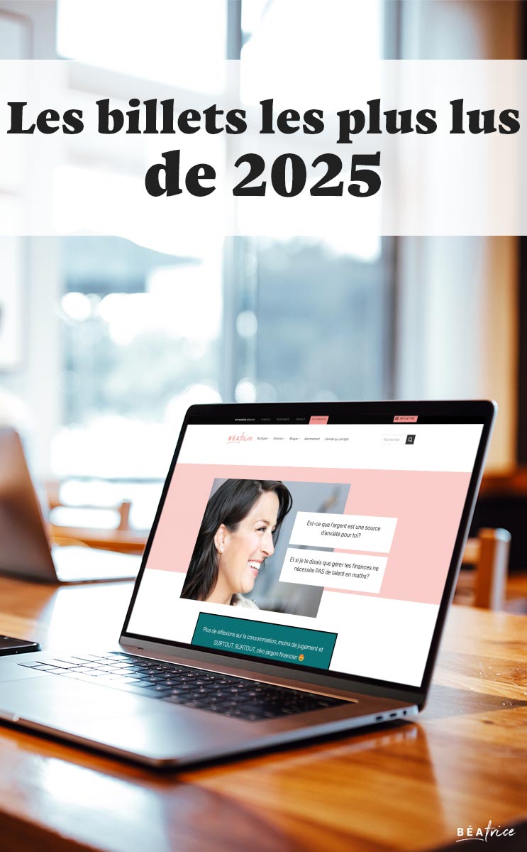 Image pour Pinterest : Billets les plus lus 2025