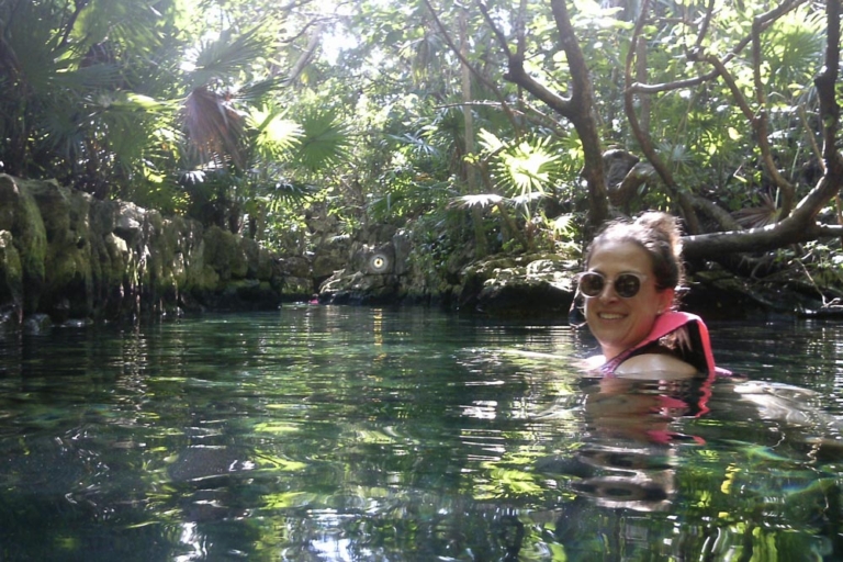Moi dans la rio Maya &agrave; Xcaret