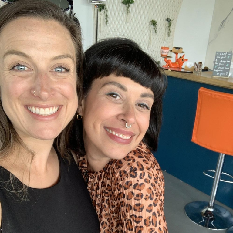 Moi et Steph de Ma banlieue