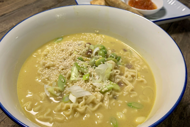 Soupe ramen au cari
