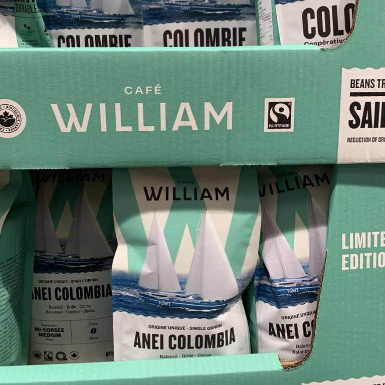 Caf&eacute; Anei Colombia de Caf&eacute; William vendu chez Costco