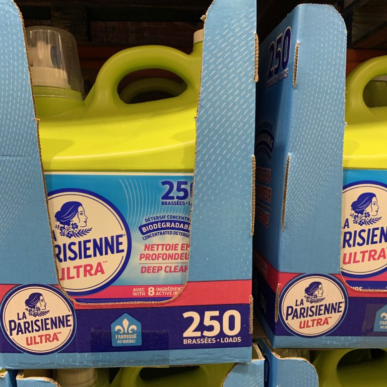 D&eacute;tergent &agrave; lessive La Parisienne vendu chez Costco