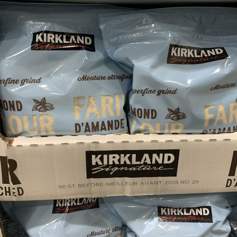 Farine d'amande Kirkland vendue chez Costco