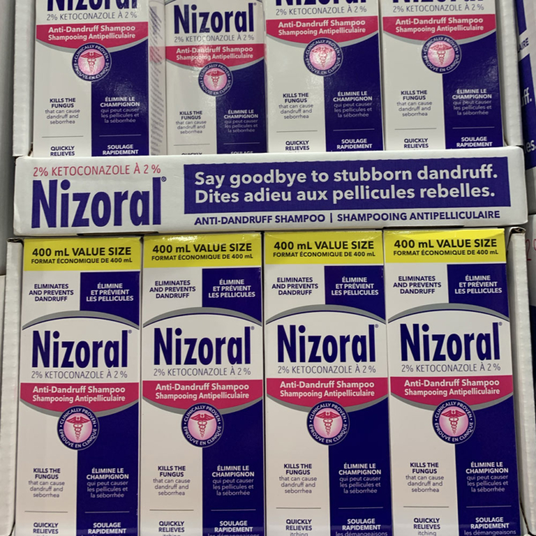 Shampoing antipelliculaire Nizoral vendu chez Costco