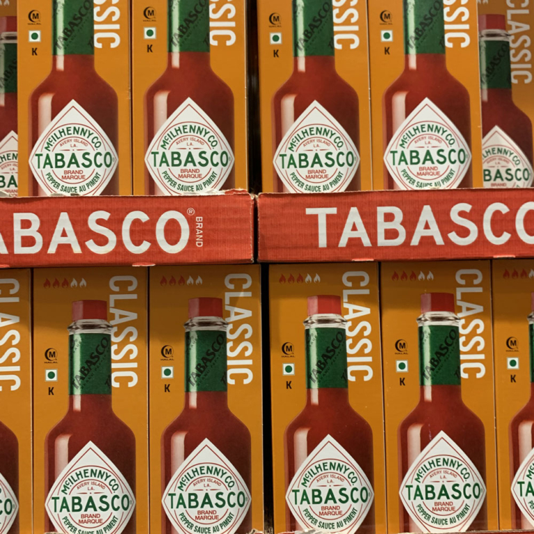 Tabasco vendu chez Costco